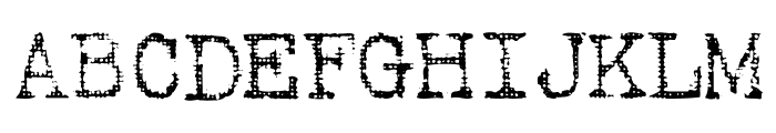 Gabriele Light Ribbon FG Regular Font UPPERCASE