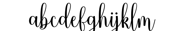 Gabrina-Regular Font LOWERCASE