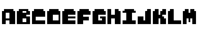 Gabs Pixel Regular Font UPPERCASE