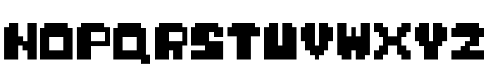 Gabs Pixel Regular Font UPPERCASE