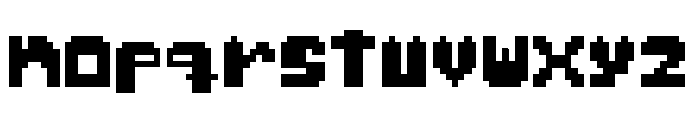 Gabs Pixel Regular Font LOWERCASE