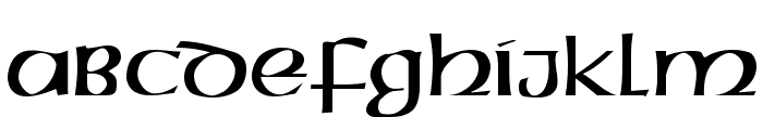 Gael Normal Font LOWERCASE