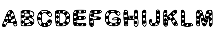 GaelleFont12 Font LOWERCASE