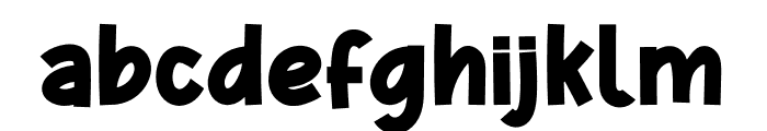 Gaffuk Personal Use Font LOWERCASE
