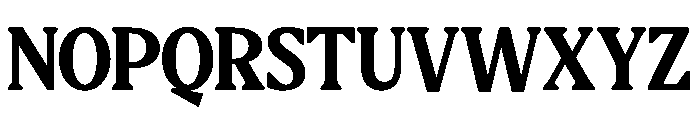 Gafjust Minfine DEMO VERSION Font UPPERCASE