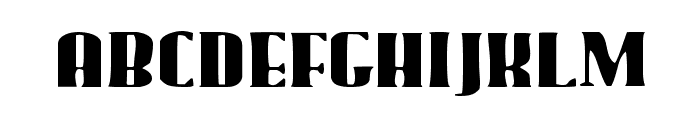 Gaggers Font UPPERCASE