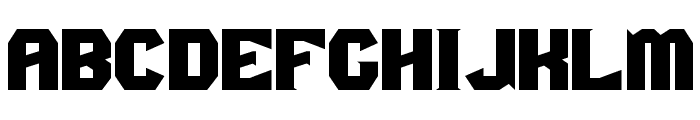 Gaiking Extended Font UPPERCASE