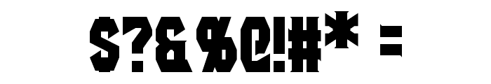 Gaiking Font OTHER CHARS