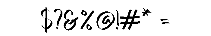 GakRewel Font OTHER CHARS