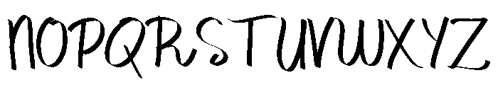 GakRewel Font UPPERCASE