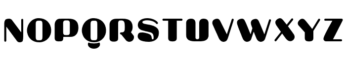 Gakuwa Regular Font UPPERCASE