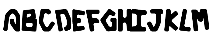 Galactic Bold Font LOWERCASE
