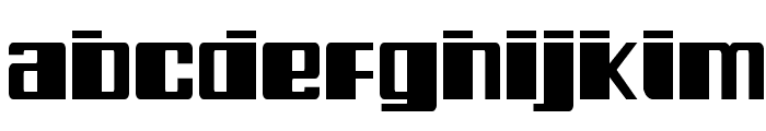 Galactic Storm Laser Font LOWERCASE