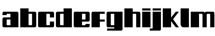 Galactic Storm Font LOWERCASE