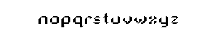 Galactica S Bold Font LOWERCASE