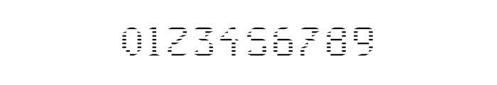 Galactica S Regular V. Striped Font OTHER CHARS