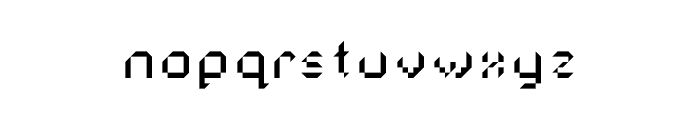 Galactica S Font LOWERCASE