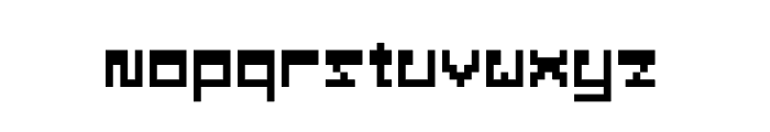 Galactic Font LOWERCASE