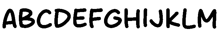 Galaxy Blue Font UPPERCASE