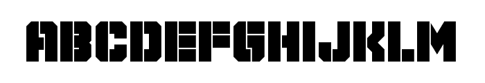 Galaxy Corps Font UPPERCASE