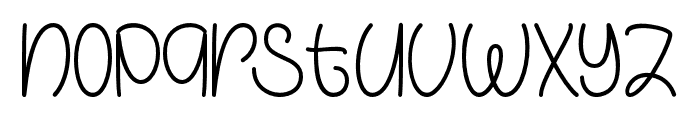 GalaxyBoy Font LOWERCASE