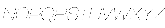 Galderglynn Titling Hairline It Font LOWERCASE