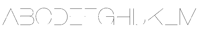 Galderglynn Titling Hairline Font UPPERCASE