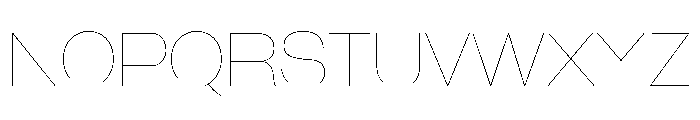 Galderglynn Titling Hairline Font UPPERCASE