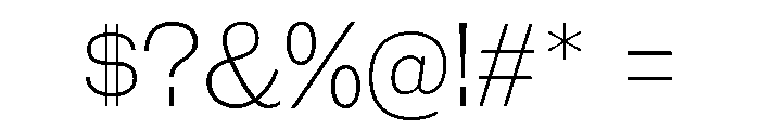 Galderglynn Titling Thin Font OTHER CHARS