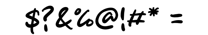 Galette Pears Font OTHER CHARS