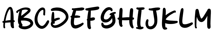 Galette Pears Font UPPERCASE