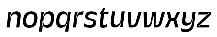 Galilea Sans PERSONAL USE Italic Font LOWERCASE