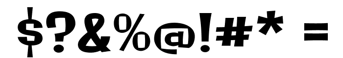 Galindo-Regular Font OTHER CHARS