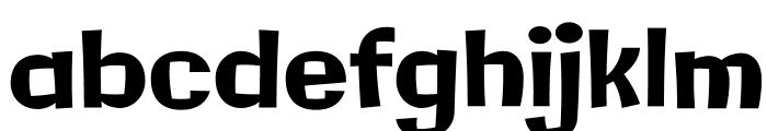 Galindo-Regular Font LOWERCASE