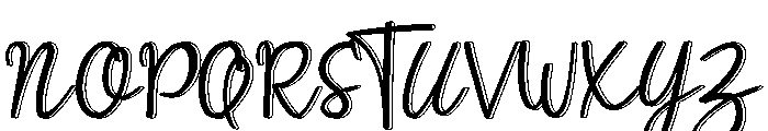 Galista Font UPPERCASE