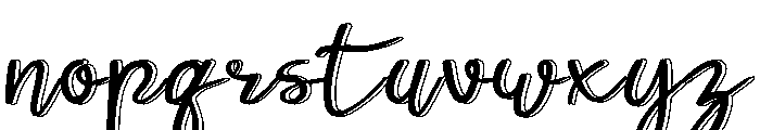 Galista Font LOWERCASE