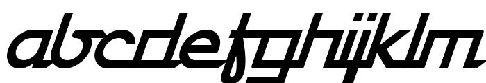 Galiver Sans Obliques Italic Font LOWERCASE