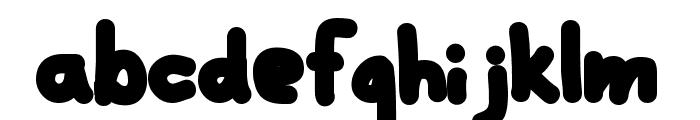 Galla Black Font LOWERCASE