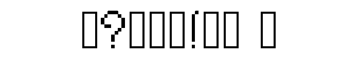 GallaeciaPixelei Font OTHER CHARS