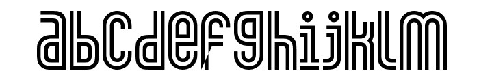 Galledis Regular Font LOWERCASE