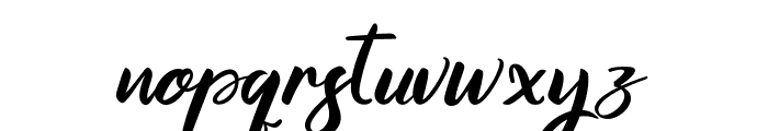 Gallisia Design Script Font LOWERCASE