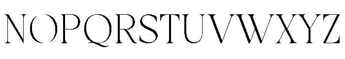 Galvore DEMO Regular Font UPPERCASE