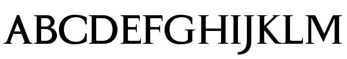 Gama-Serif Bold Font UPPERCASE