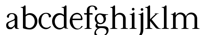 Gama-Serif-Regular Font LOWERCASE