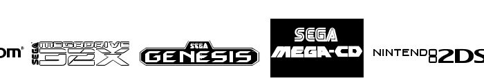 Game Logos Font OTHER CHARS