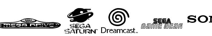 Game Logos Font UPPERCASE