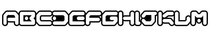 Gameboy Gamegirl Font UPPERCASE