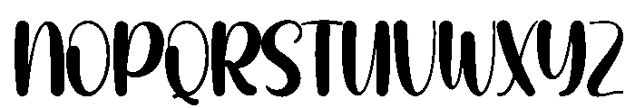 Gameday Font UPPERCASE