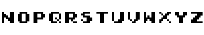 Gamegirl Classic Font UPPERCASE