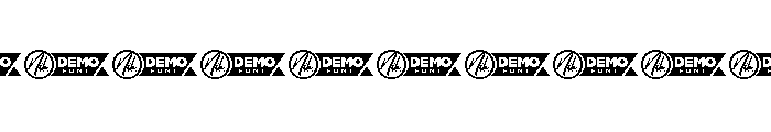 Gameking Demo Outline Font OTHER CHARS
